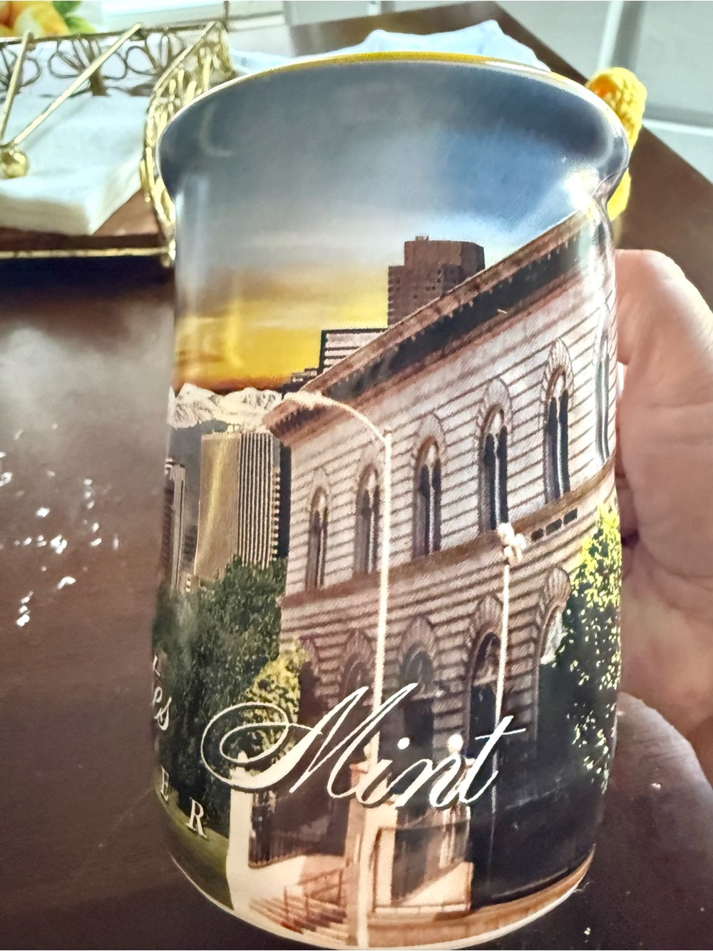 Denver US Mint Ceramic Mug | Vintage United States Treasury Souvenir Coffee Cup - Picture 8 of 9